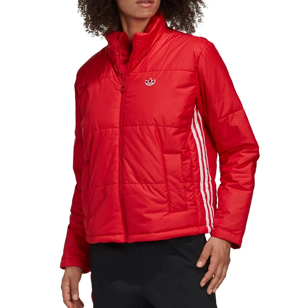 adidas Short Puffer Jacket Scarlet