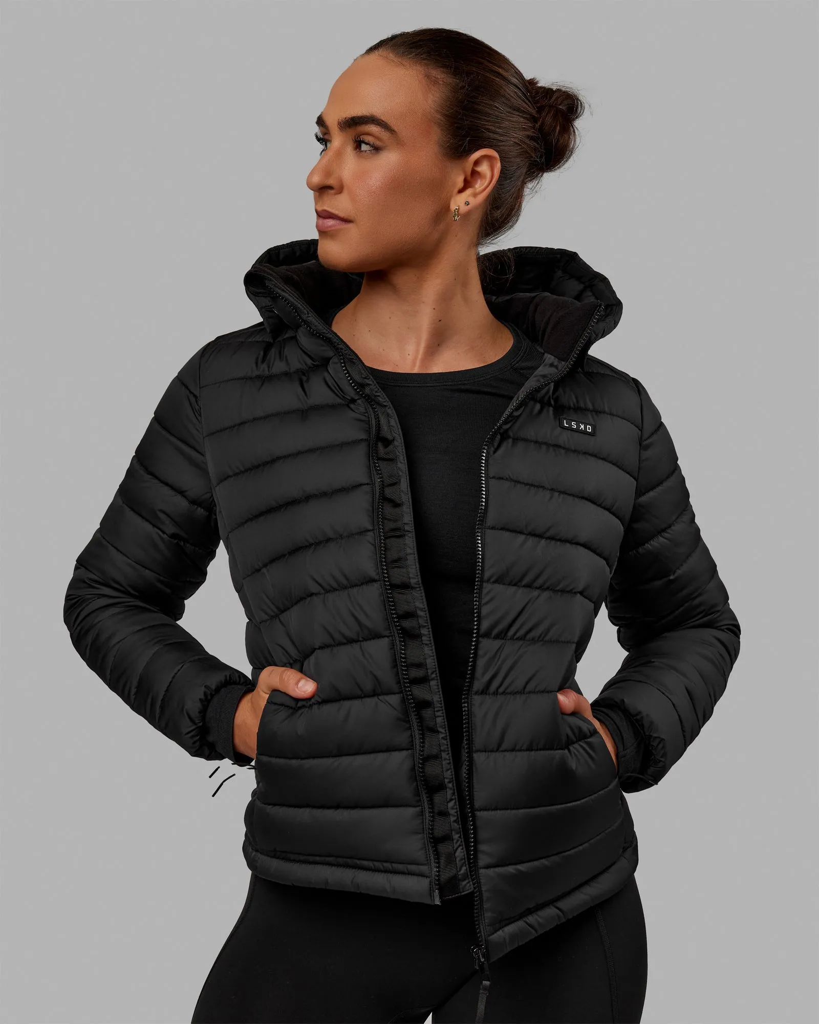 All Day Puffer Jacket - Black