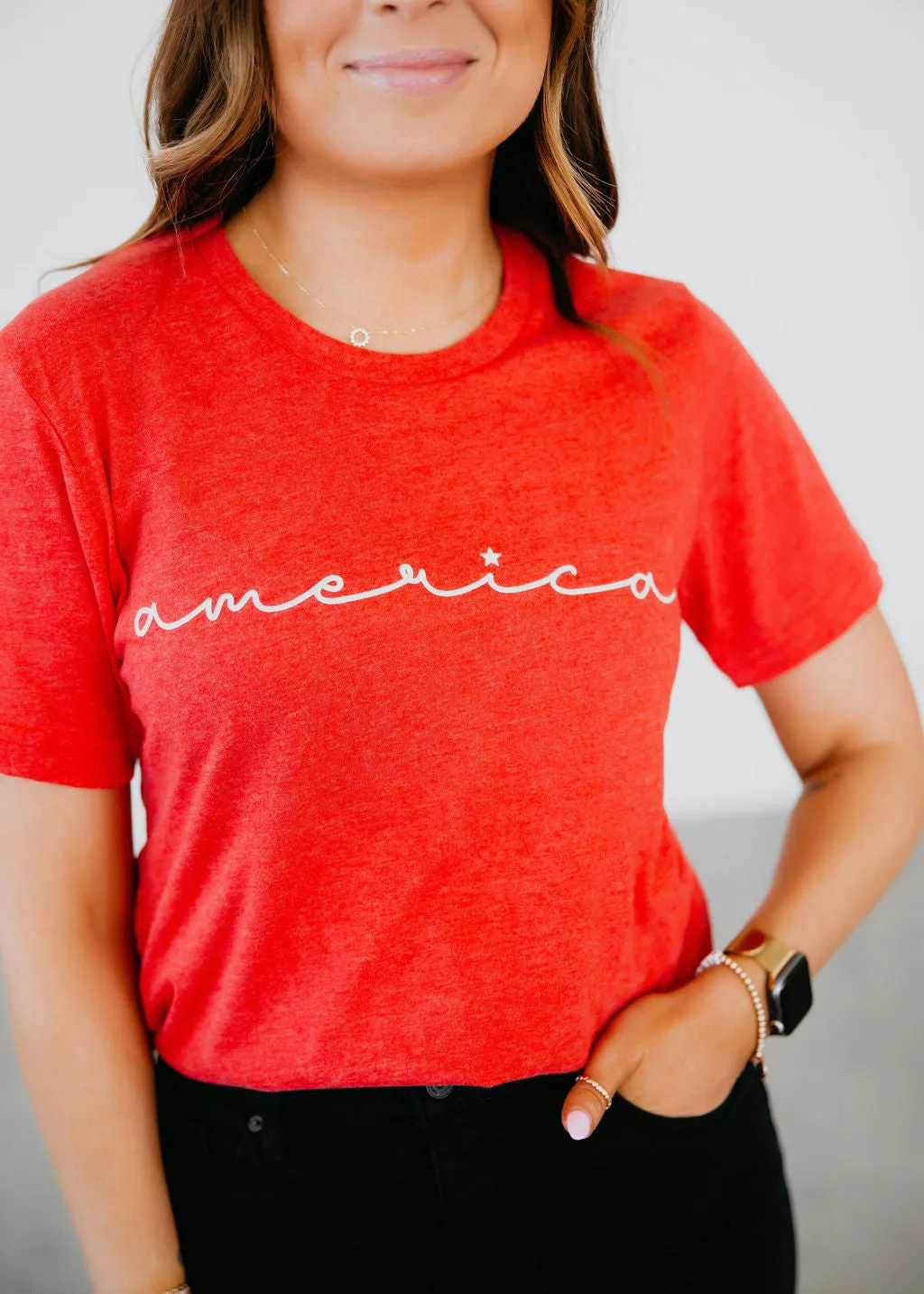 America Star Graphic Tee