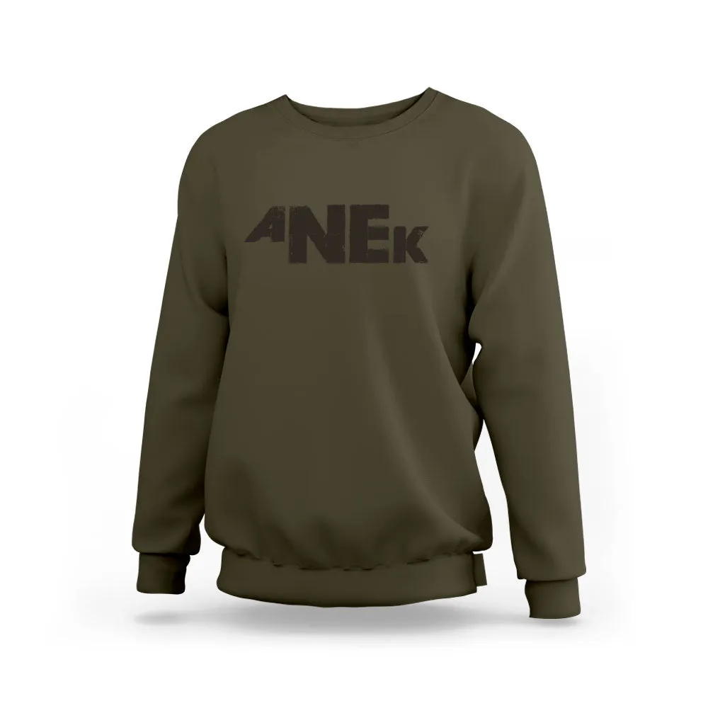 Anek Minimal Logo Official (Olive Green) Sweatshirt