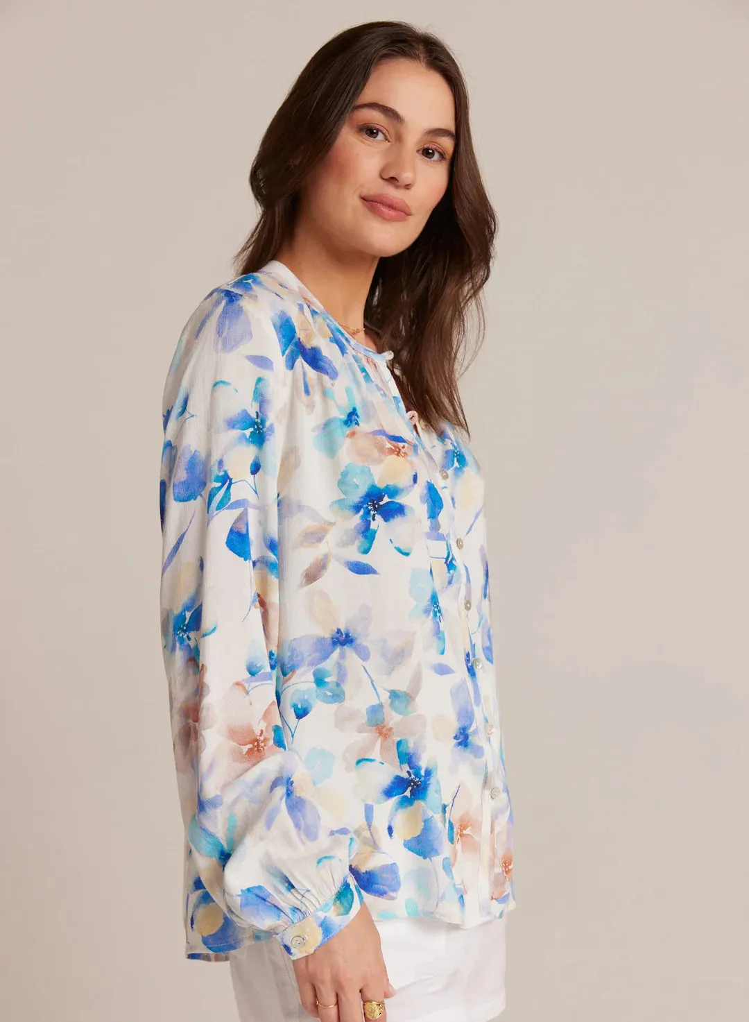 Bella Dahl Button Loop Front Shirt