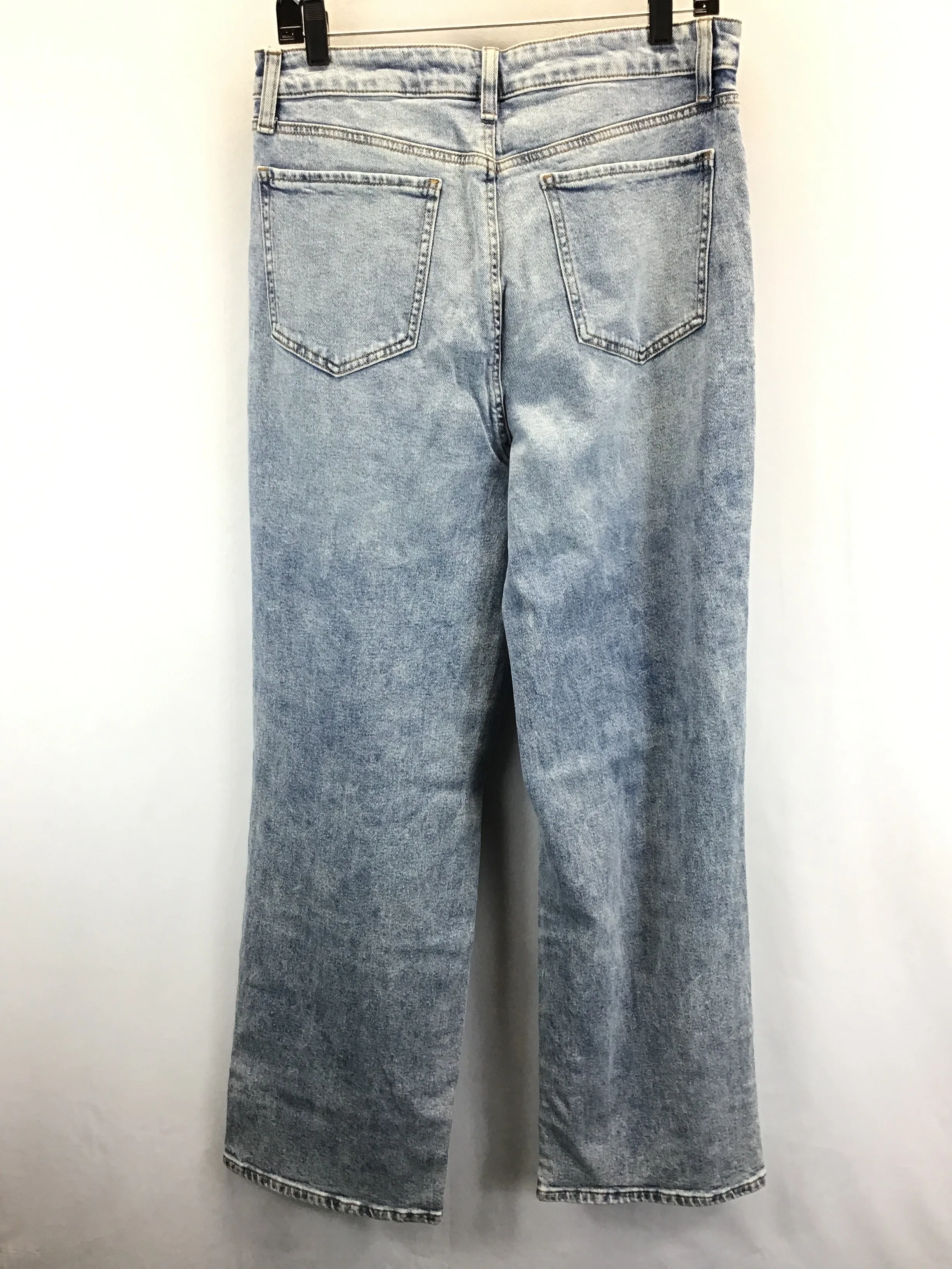 Blue Denim Jeans Straight Clothes Mentor, Size 31w