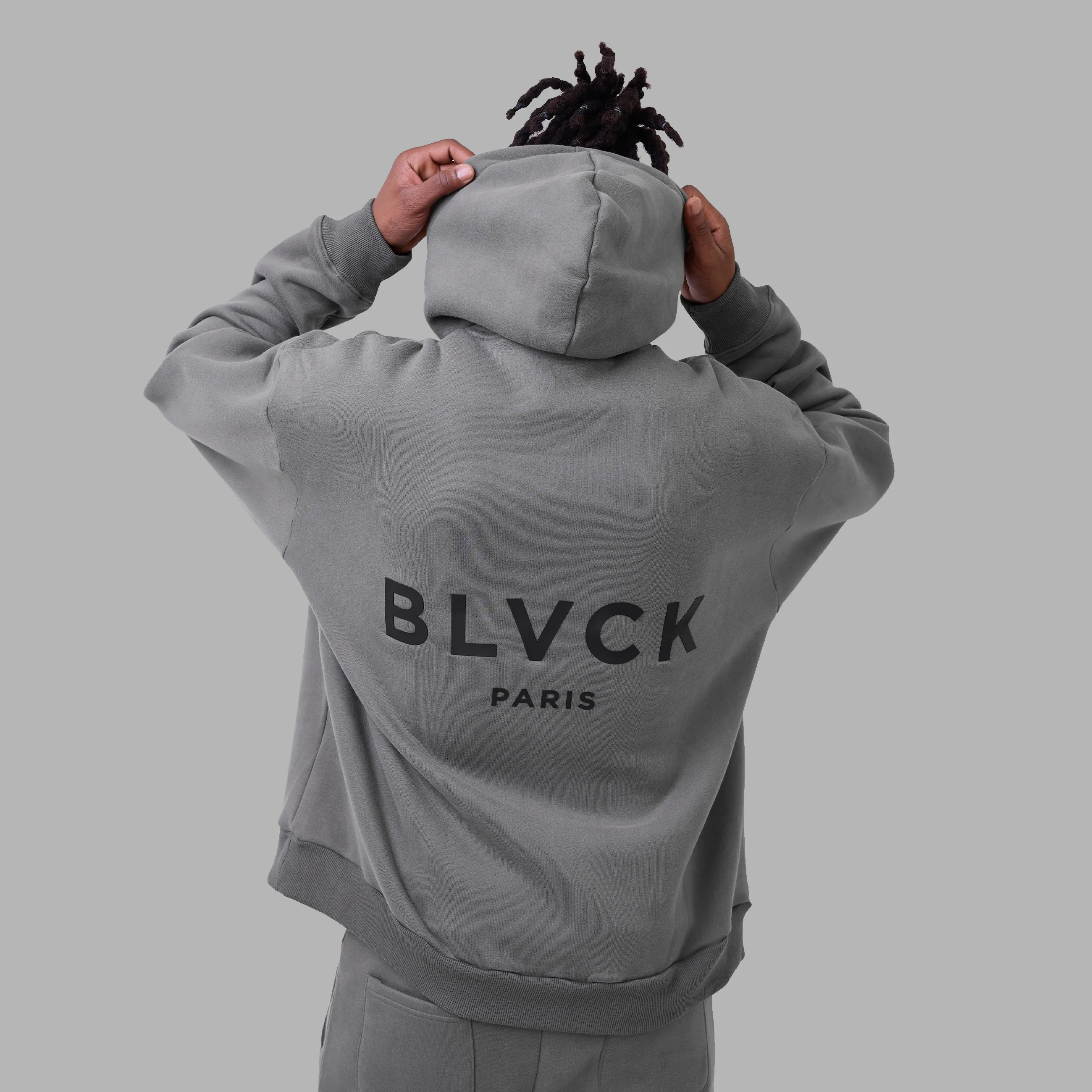 Blvck Hoodie 'Grey'