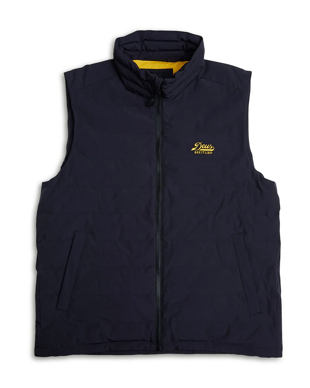 Breitling x Deus Puffer Vest - Black