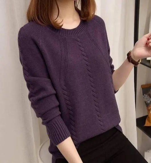 Cabled Cutie Sweater - M-3XL