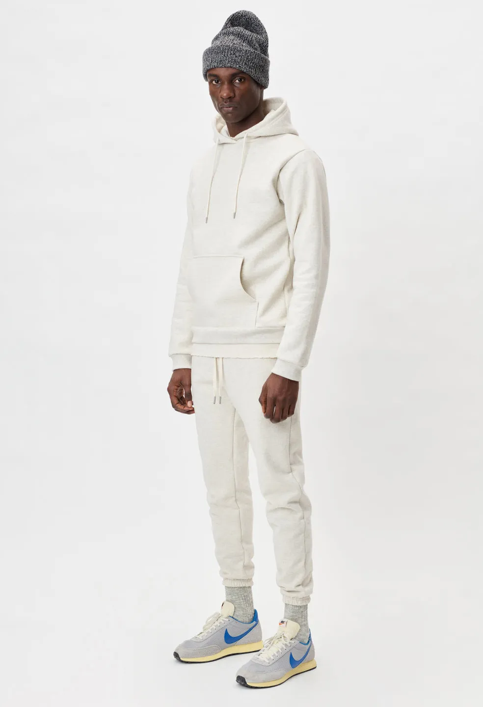 Cashmere Fleece LA Sweatpants / Heather Ash