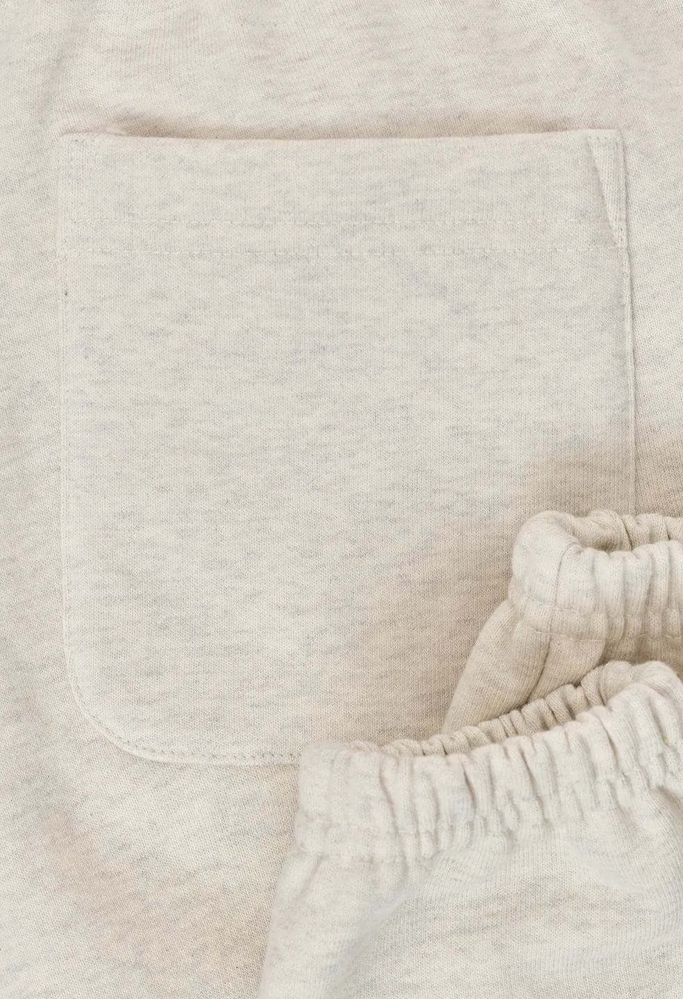 Cashmere Fleece LA Sweatpants / Heather Ash