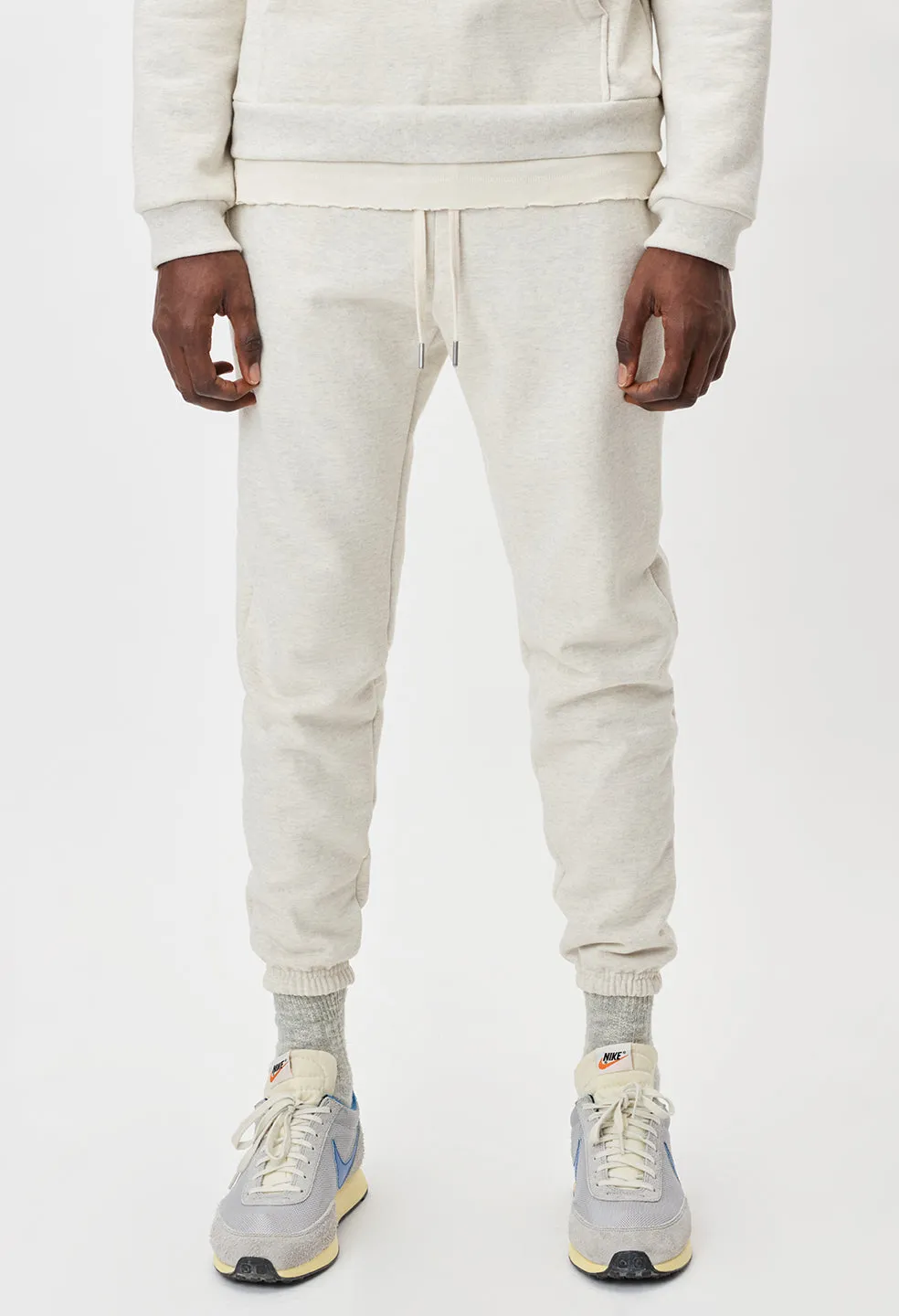 Cashmere Fleece LA Sweatpants / Heather Ash