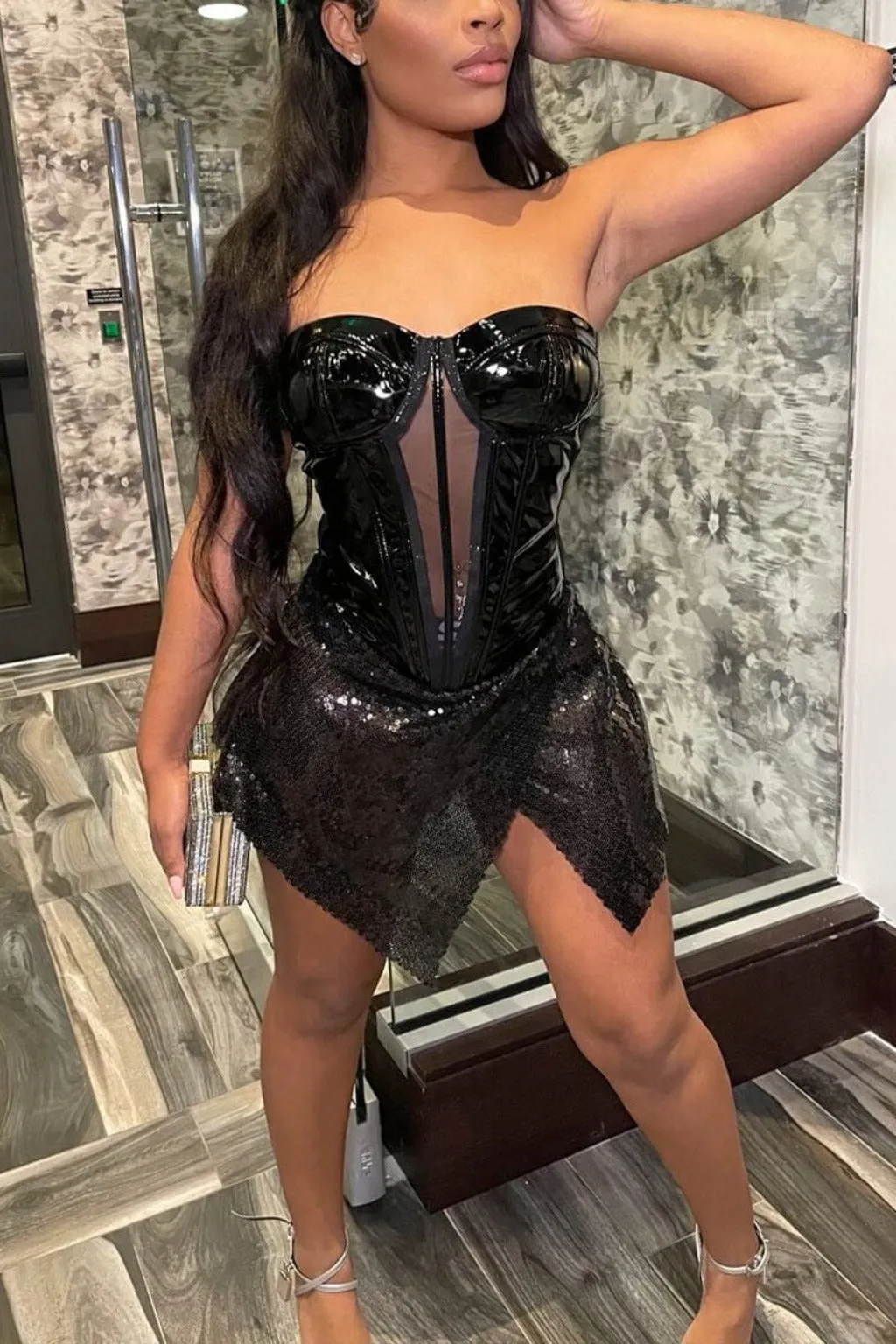 Chris Sequin Mini Dress