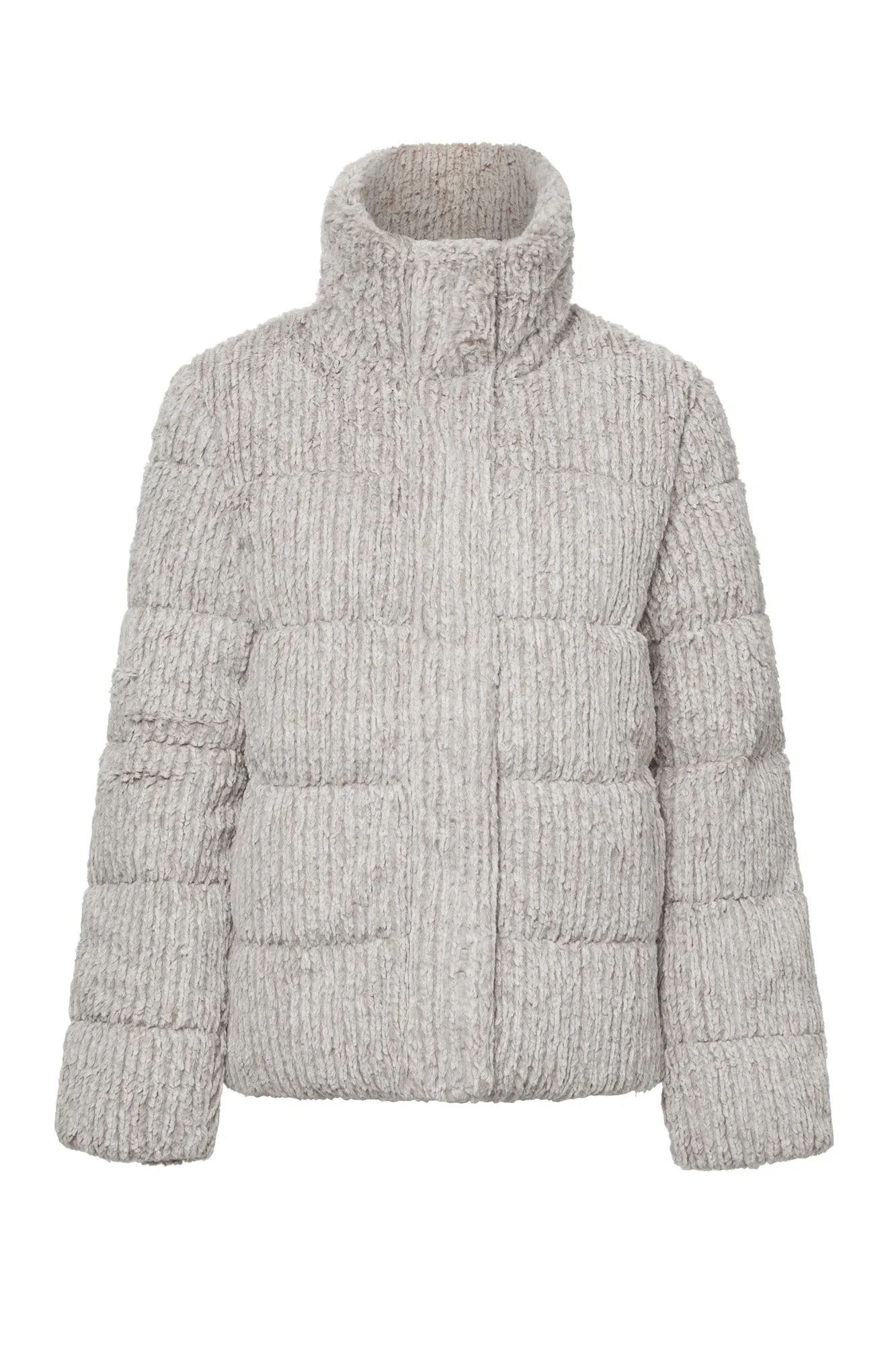 Close Knit Puffer Jacket