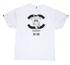 CROOKS & CASTLES GRAPHIC T-SHIRT WHITE - C2050713