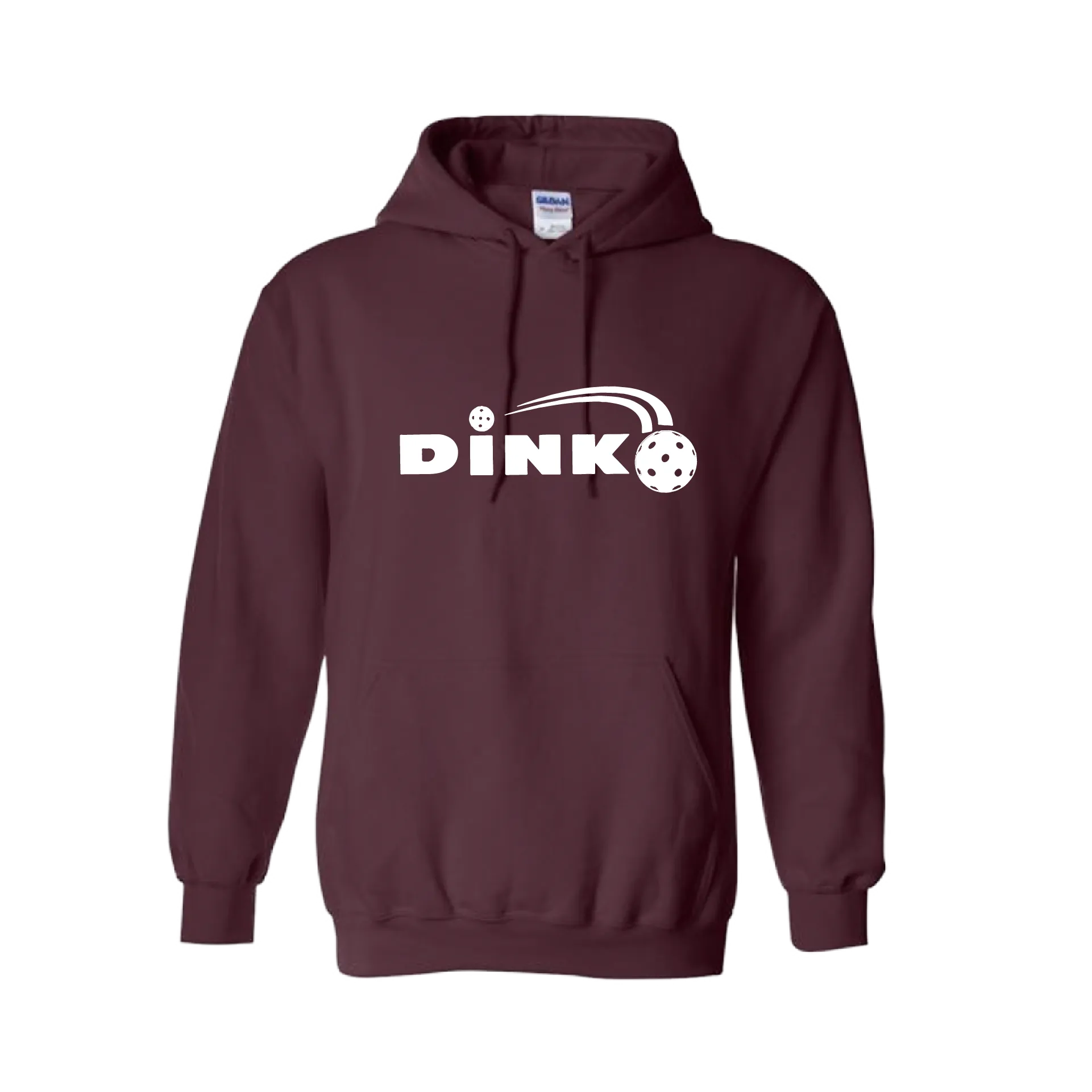 Dink | Unisex Hoodie Pickleball Sweatshirt | 50% Cotton 50% Polyester