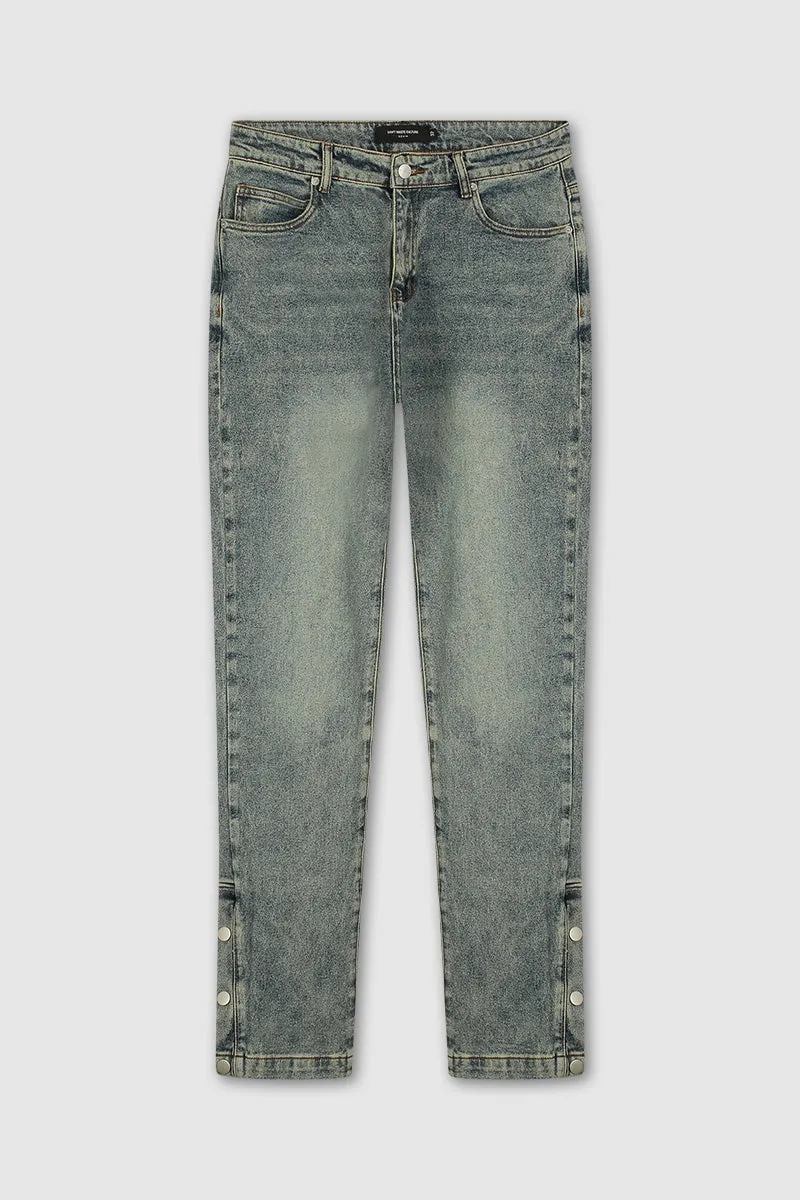 Don't Waste Culture Caius Jeans Blauw Wash