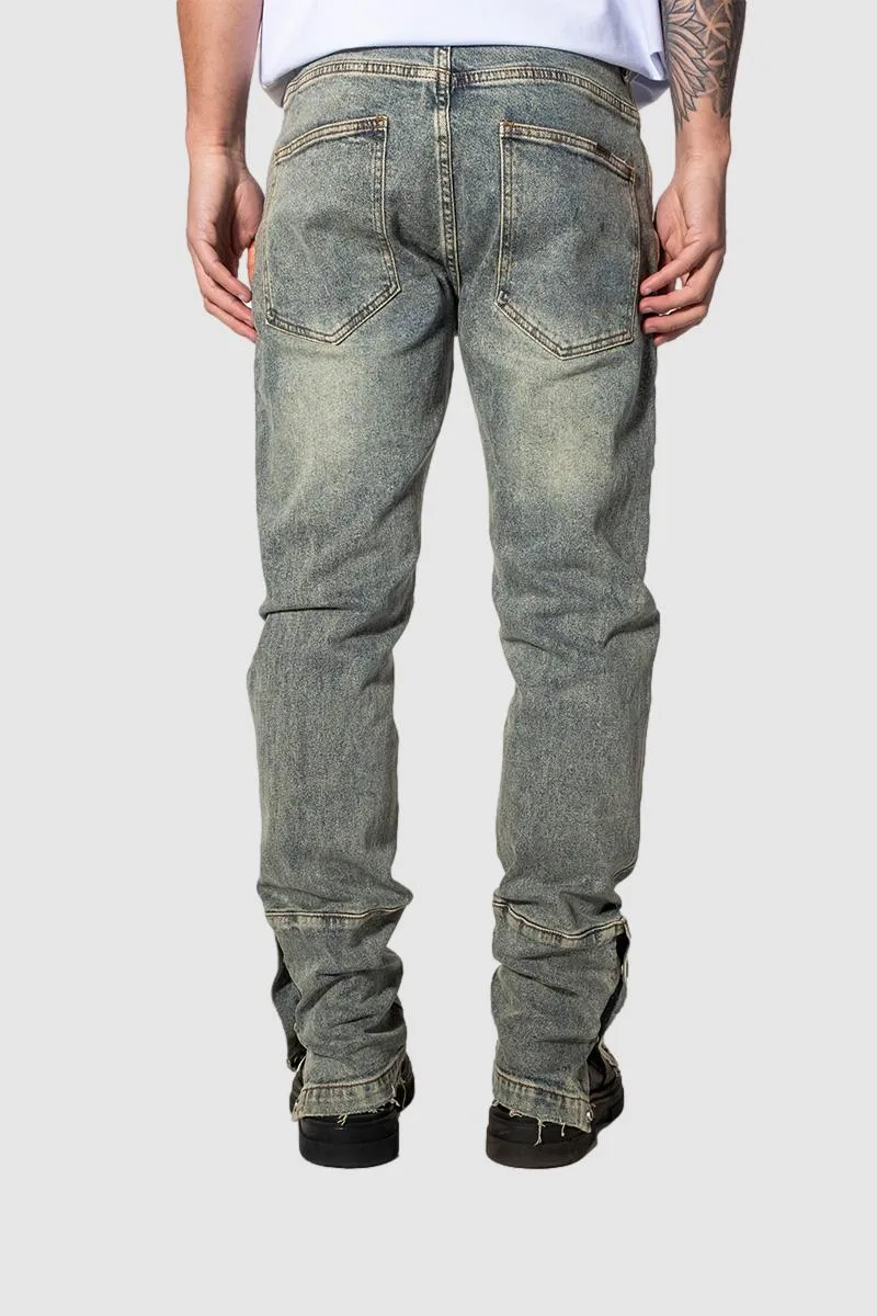 Don't Waste Culture Caius Jeans Blauw Wash