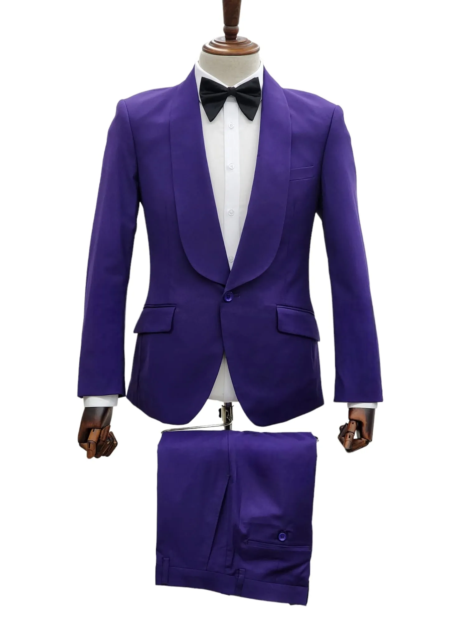 FF1S-TRS PURPLE 2PC SUIT