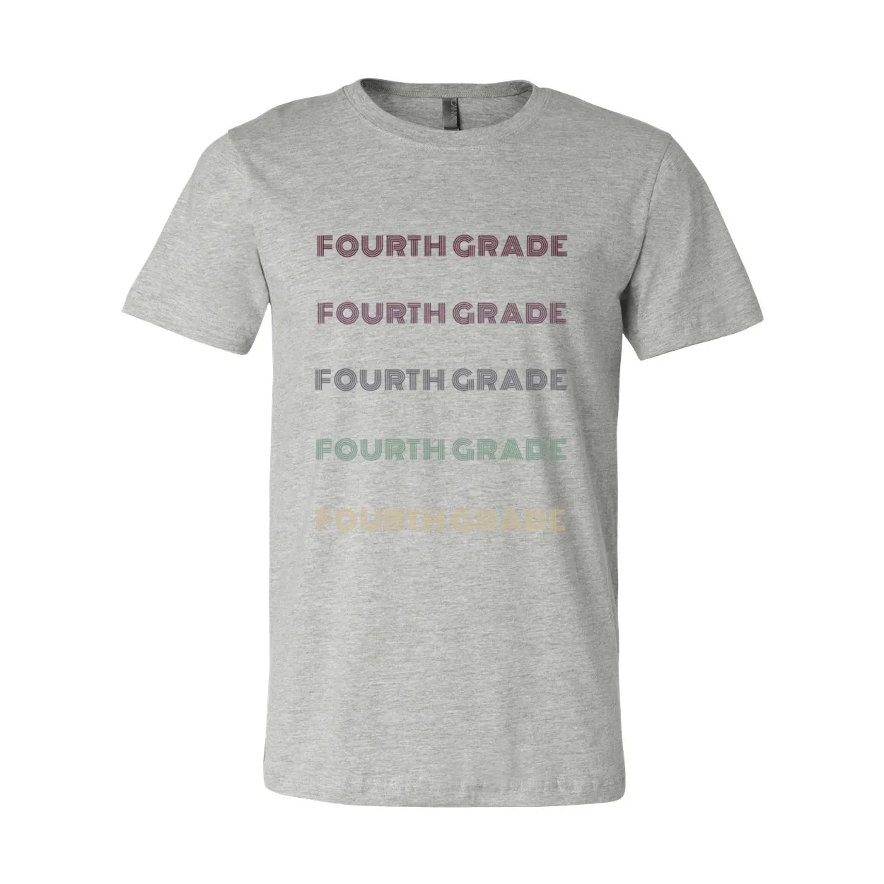 Fourth Grade Retro Tee