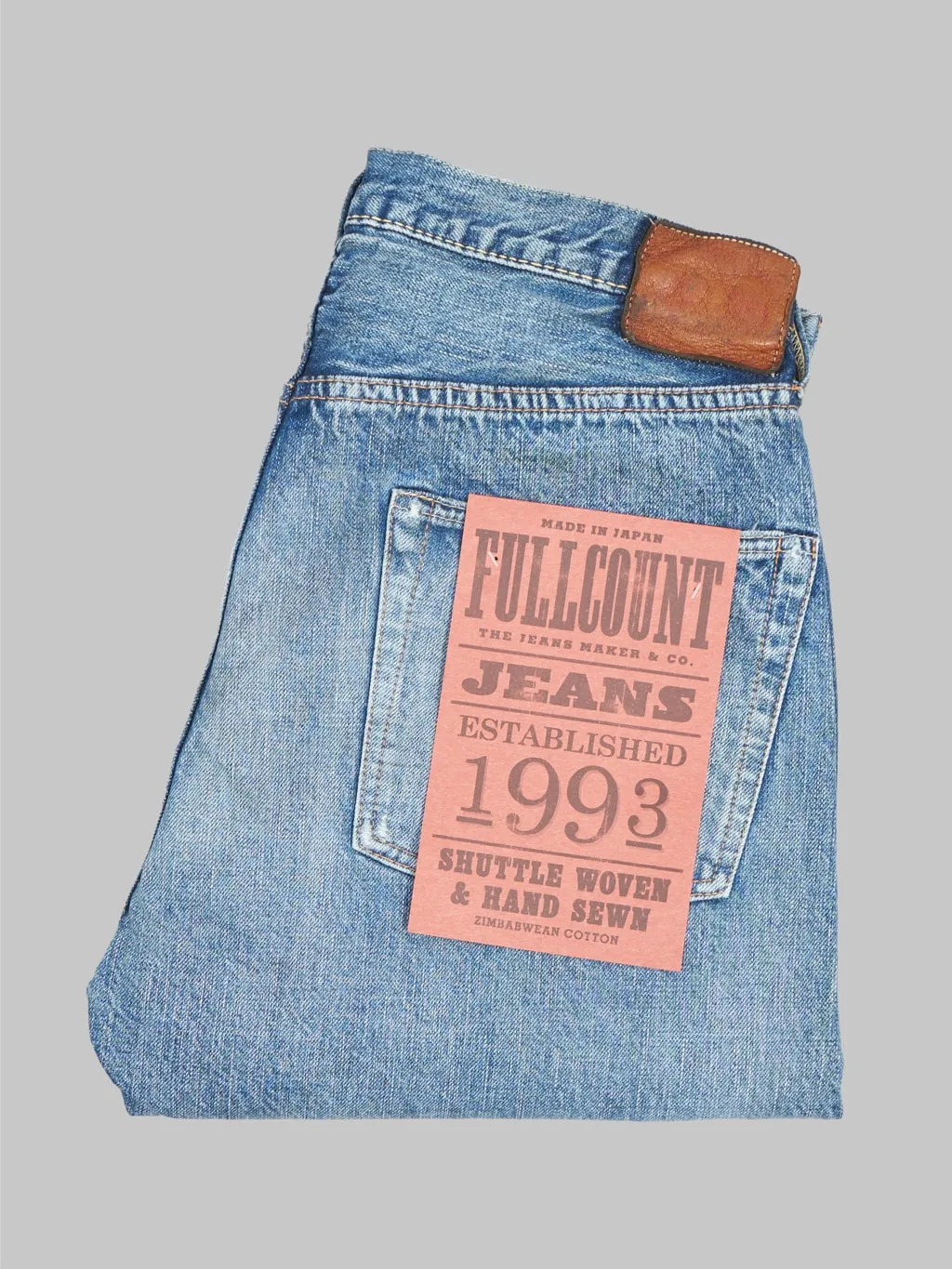 Fullcount 0105 13.7oz Dartford Wide Straight Jeans