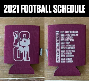 Garnet Schedule Koozie (2021)