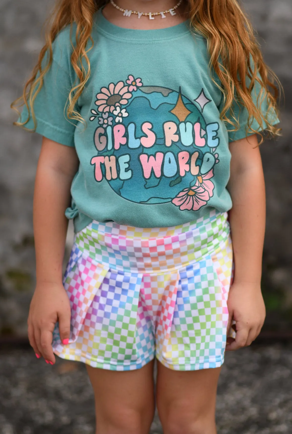 Girls Rule The World Tee (Adult Sizes Available)