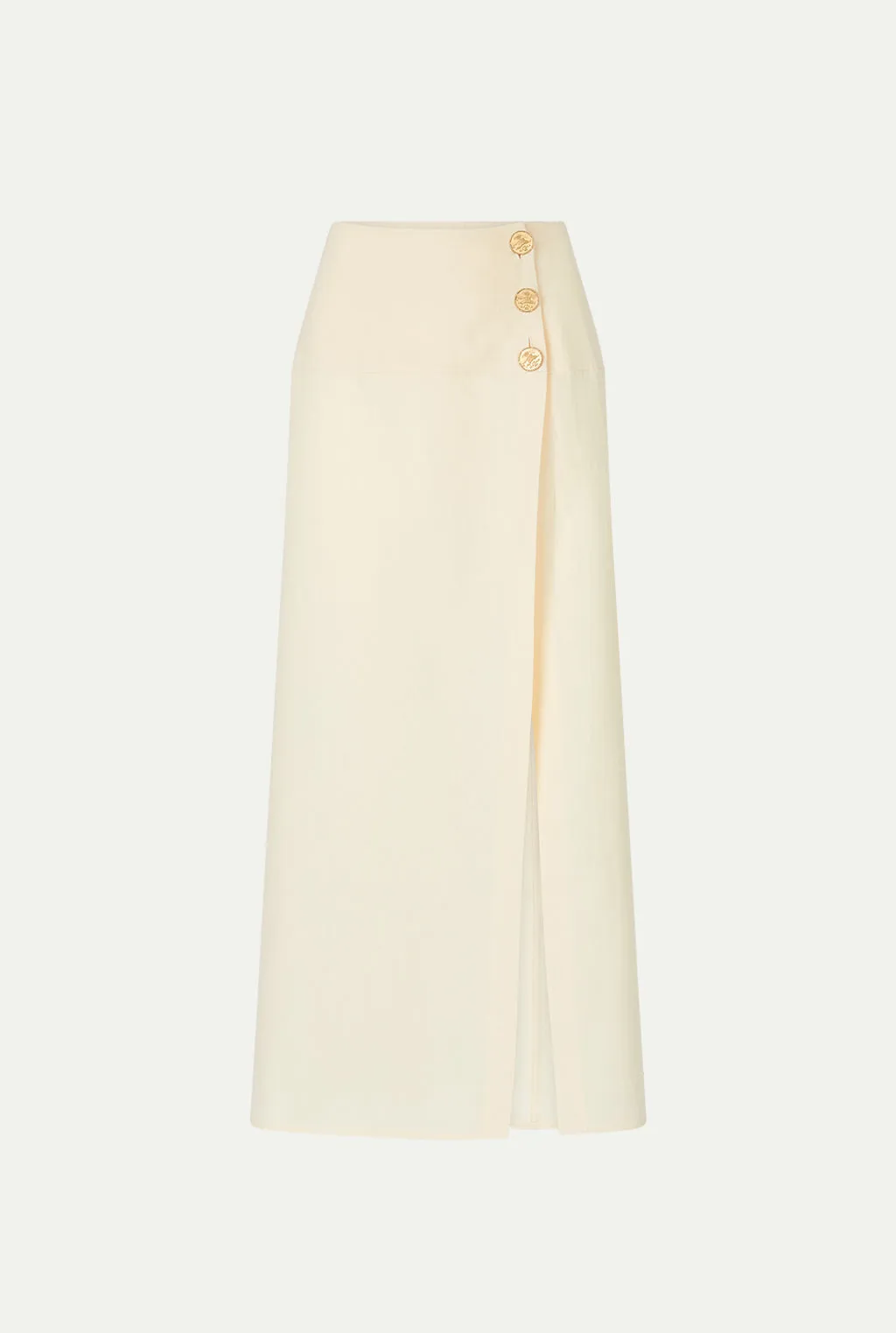 HAIFAL linen skirt