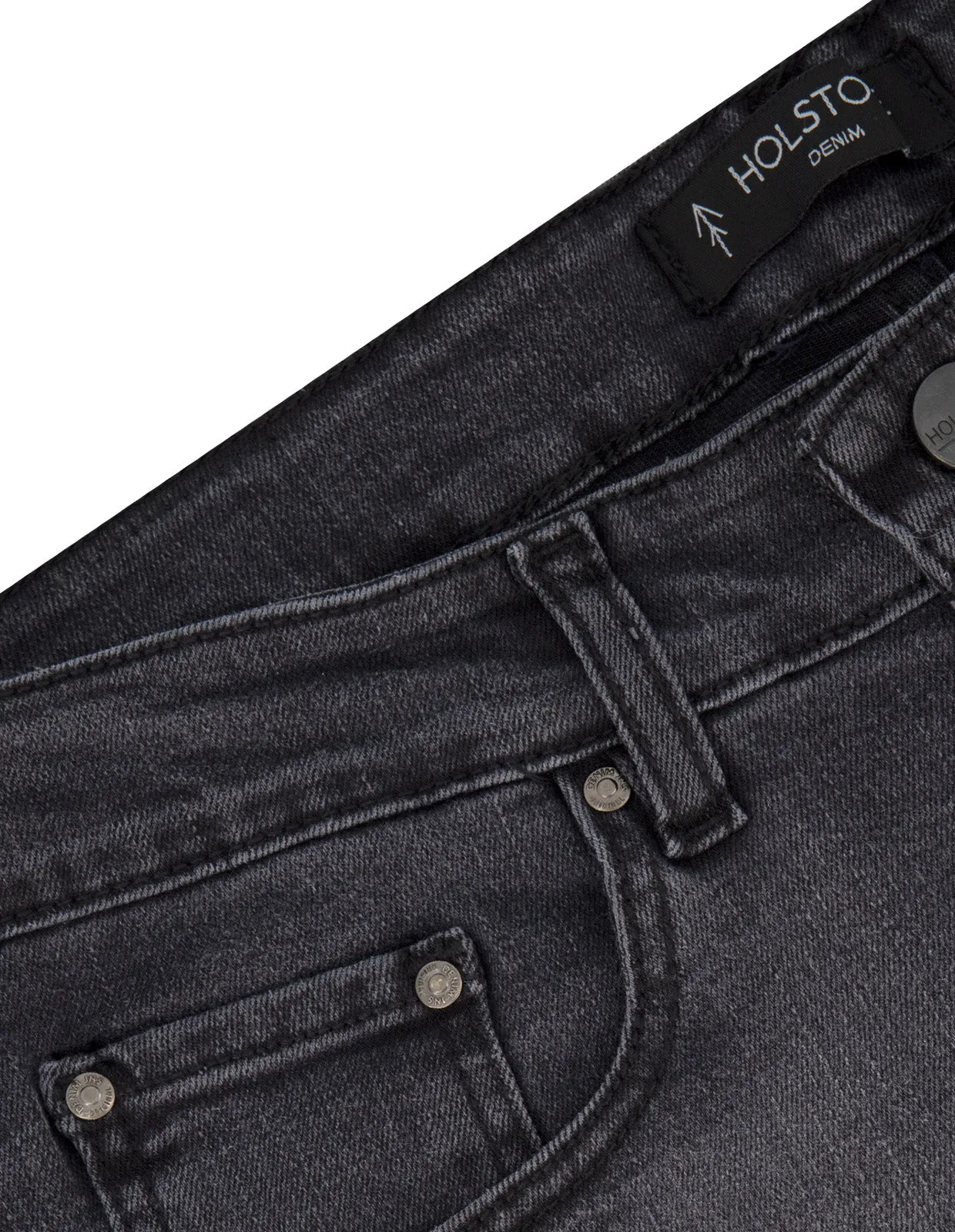 Jeans de Mezclilla Slim Fit - Grey Mineral