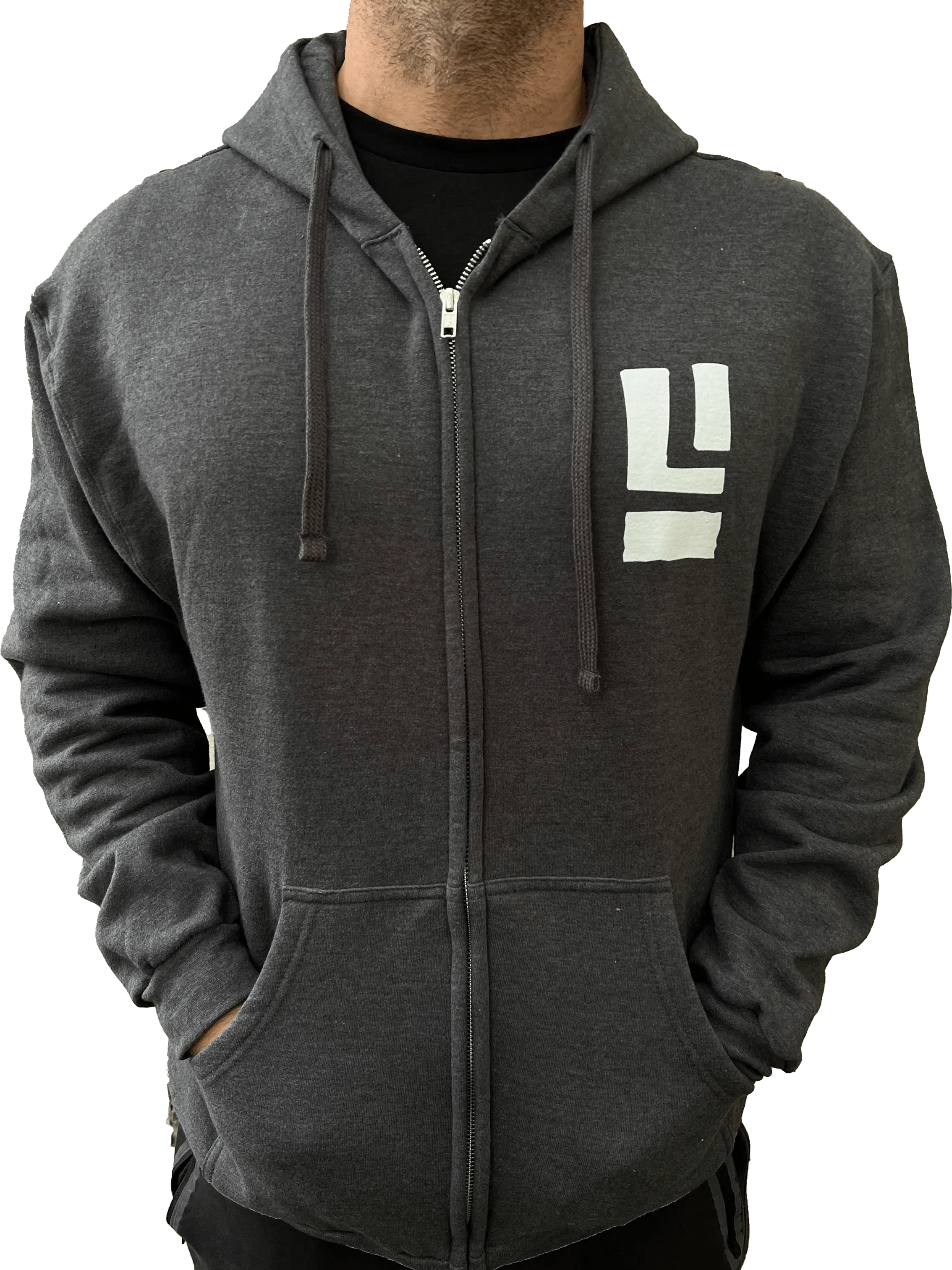 Long Island Strong Beach Wave Zip Up Hoodie