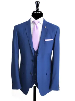 MARC DARCY Rambo Cobalt Blue 3 Piece Suit