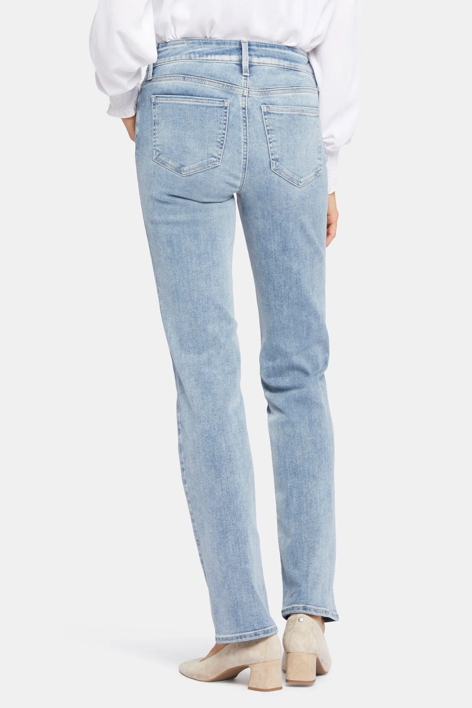 Marilyn Straight Jeans In Long Inseam - Haley