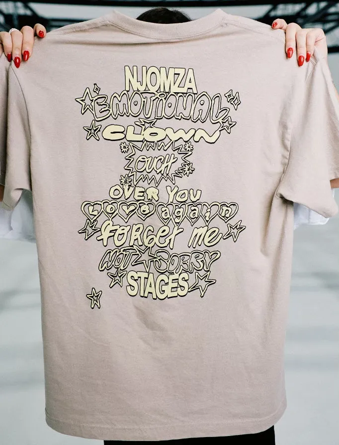 NJOMZA - Stages Tracklist Tee