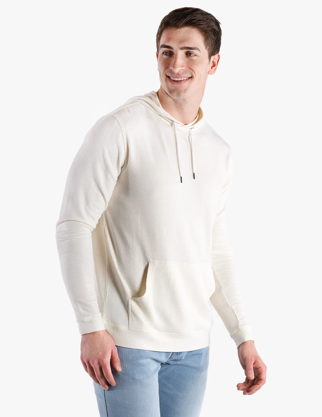 OATMEAL CASHMERE HOODIE