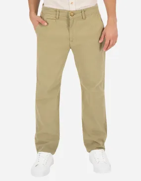 Pantalón Chino de Gabardina - Light Olive