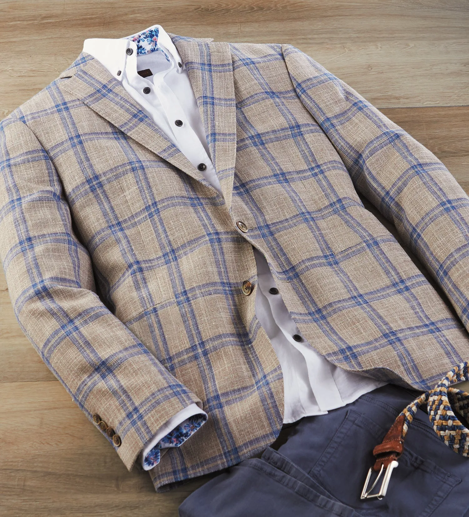 Patrick James Windowpane Sport Coat