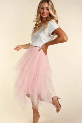 Pink Tulle Skirt