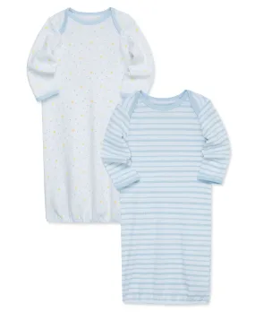 Play Time Starry Sleeper Gown (2-Pack)