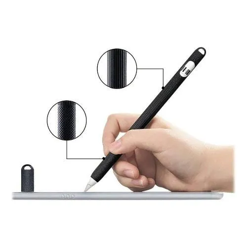 Sahara Black Silicone Grip Case - Apple Pencil 2