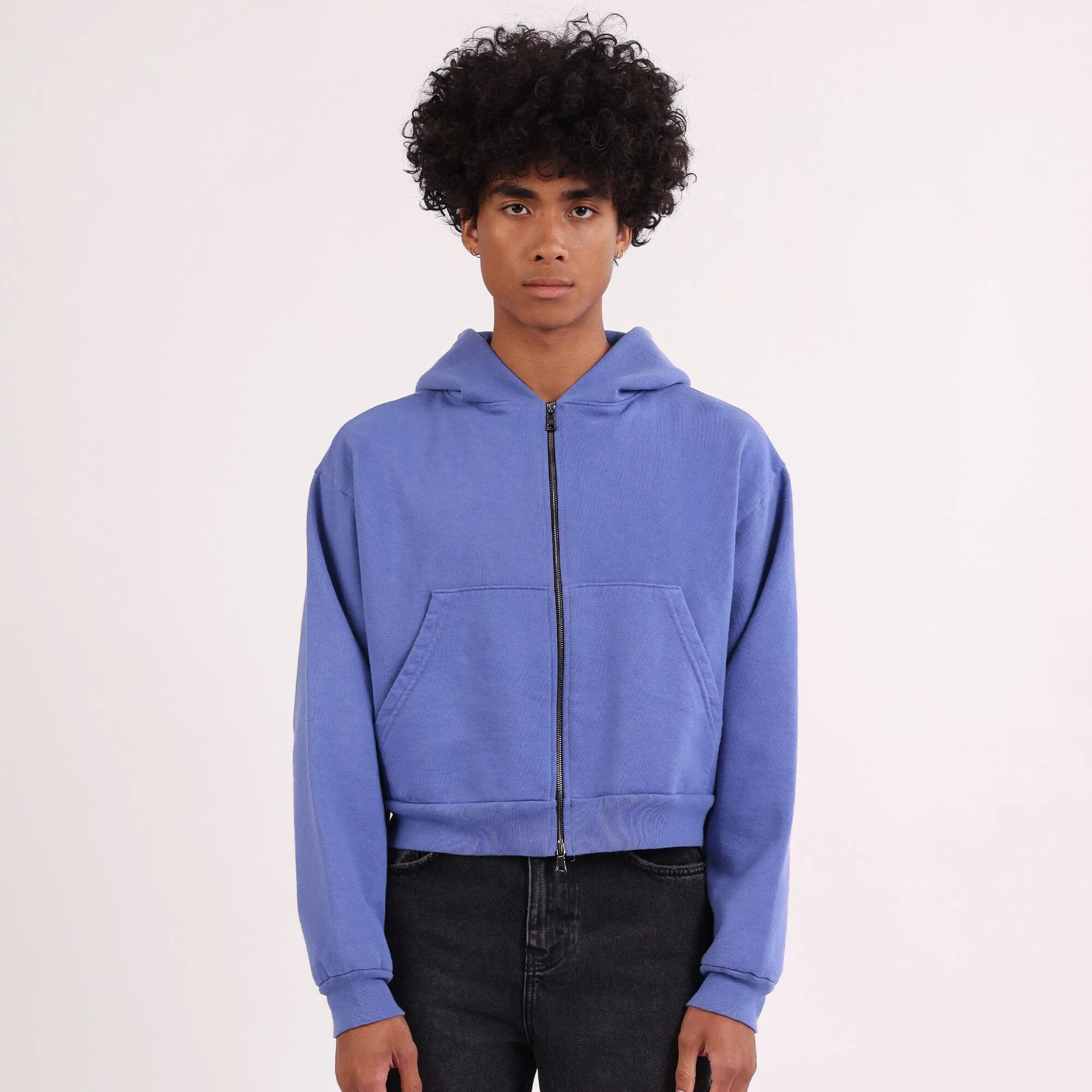 The Bleecker Crop Double-Zip