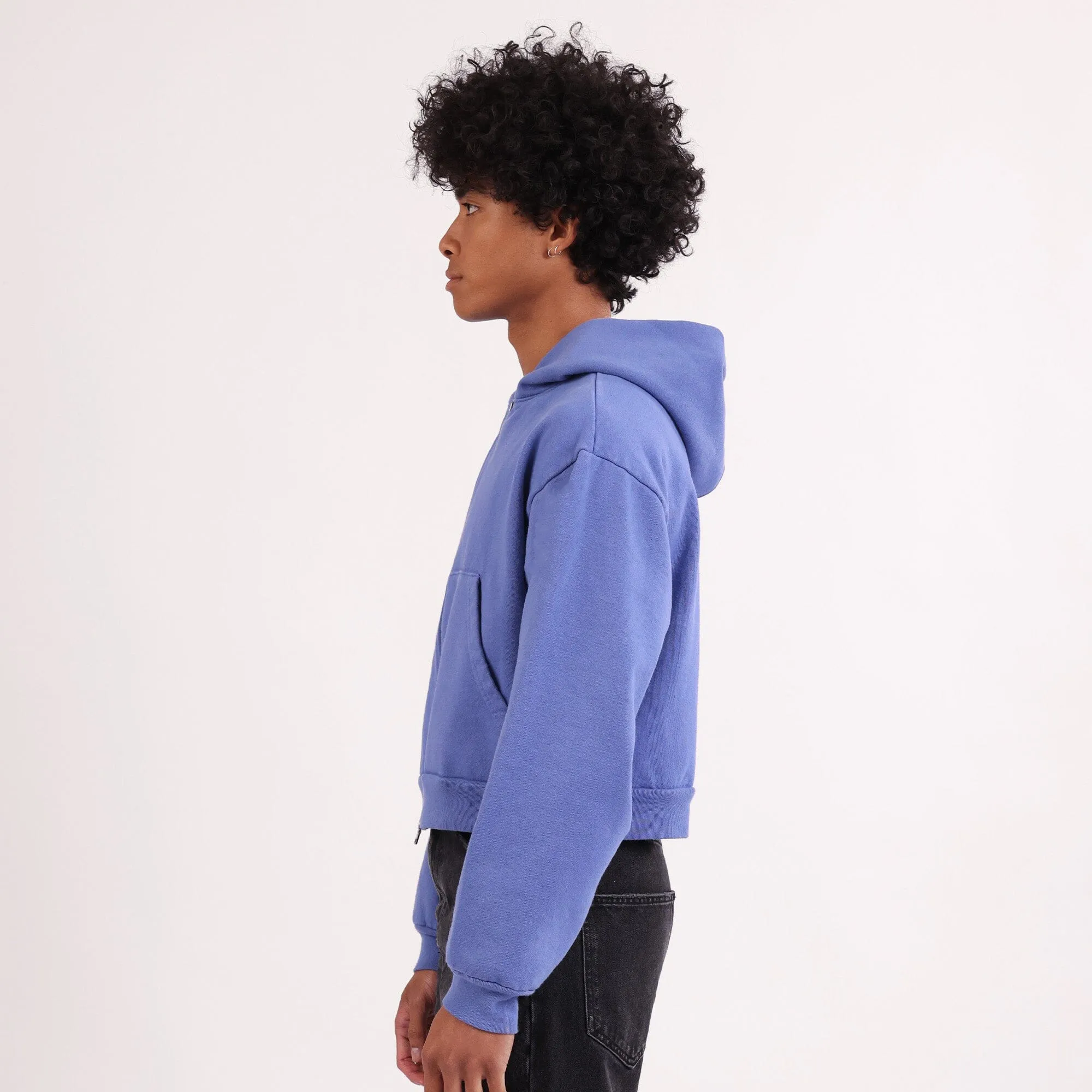 The Bleecker Crop Double-Zip