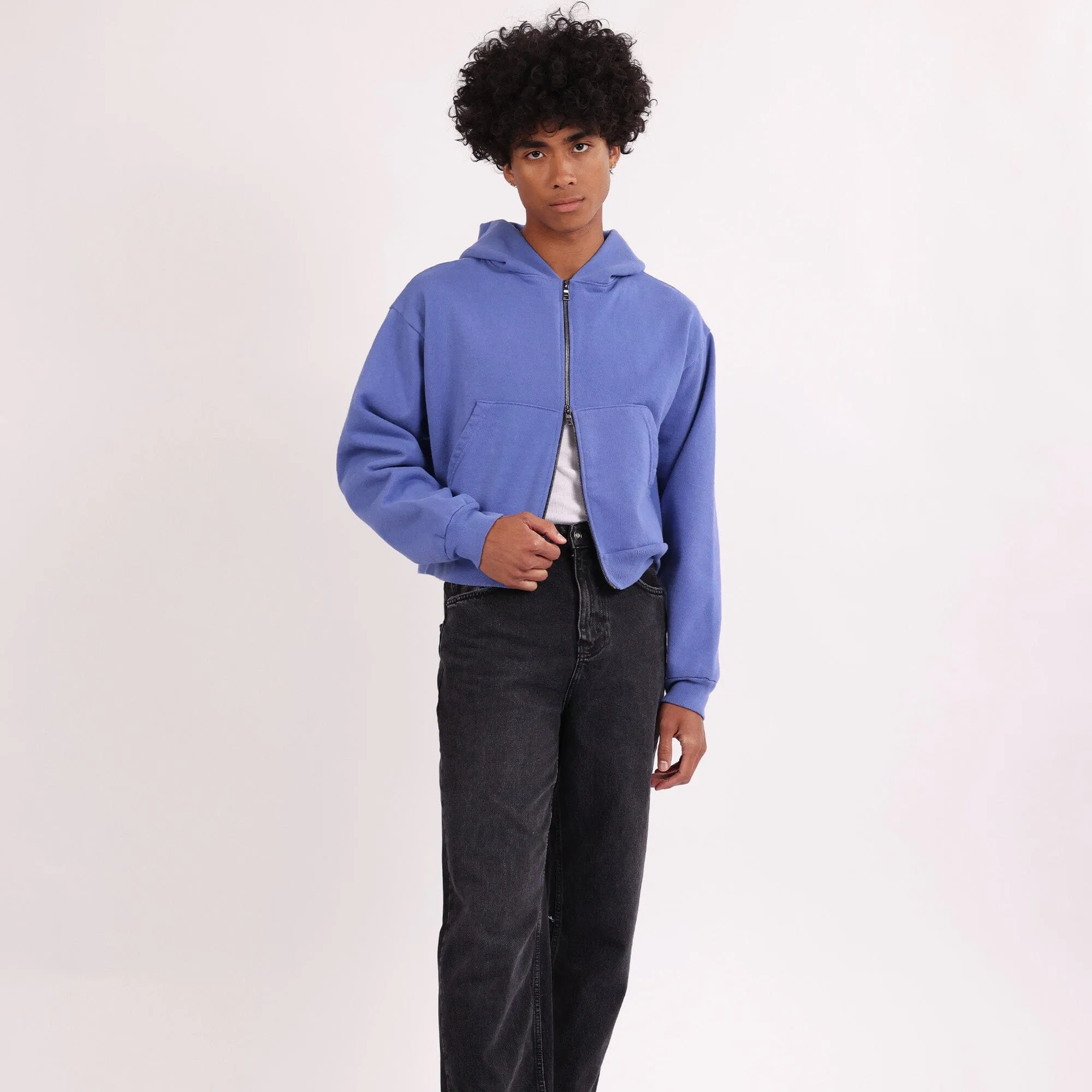 The Bleecker Crop Double-Zip