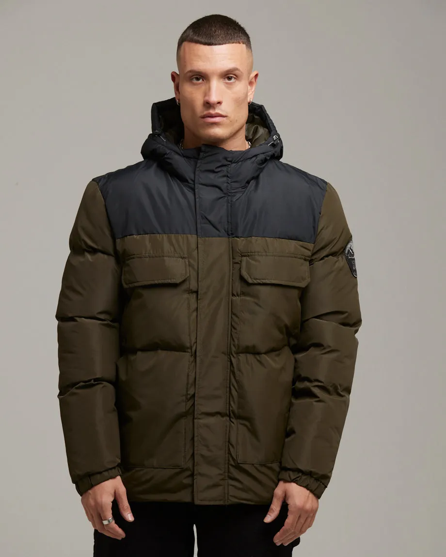 TREWLAWNEY MEN'S PUFFER JACKET | KHAKI