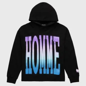 Twilight Hoodie Black with Purple and Blue